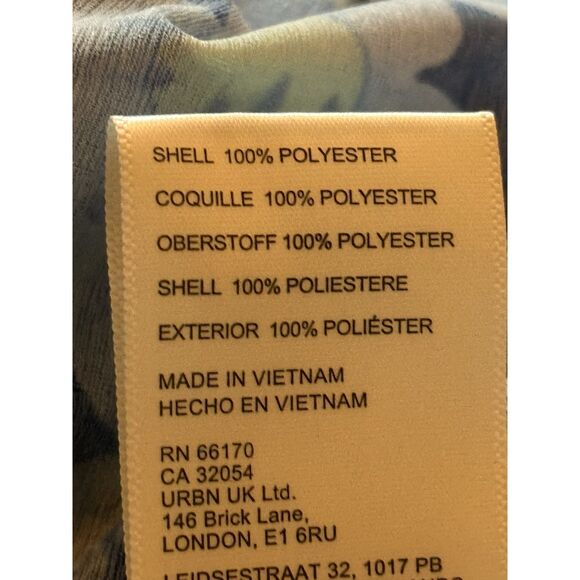 Anthropologie Long Sleeve Satin Gray Button Up Blouse NWT - Picture 8 of 9